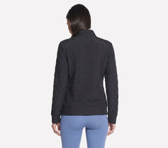 GO WALK Everywhere Cozy Fit Diamond Jacket Skechers US