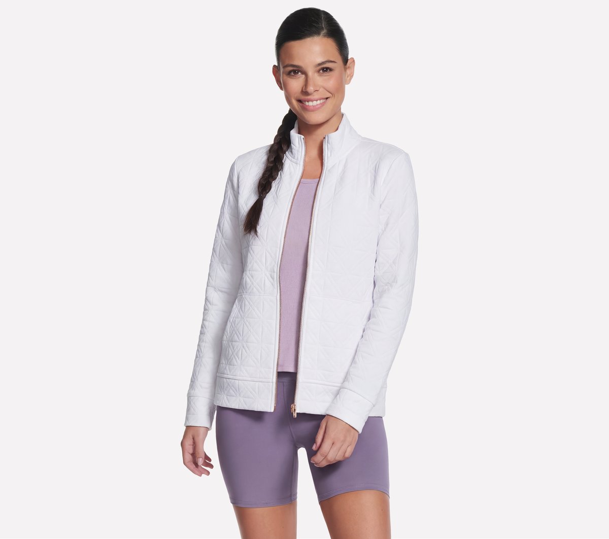 GO WALK Everywhere Cozy Fit Diamond Jacket Skechers sale