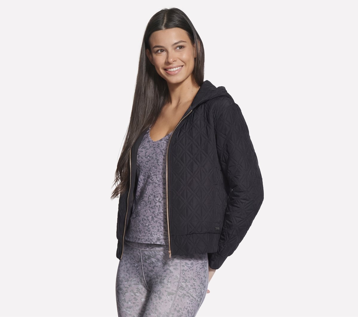 GO WALK Cozy Fit Diamond Jacket Skechers discount