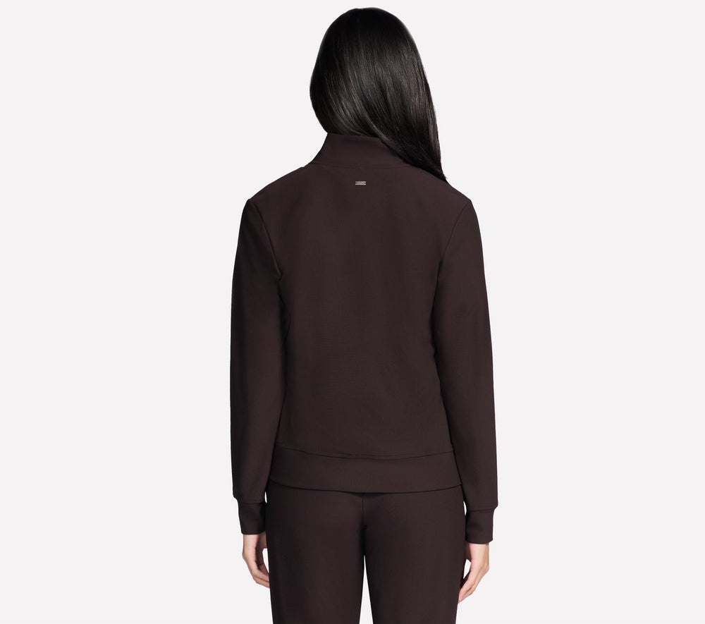 GO Luxe Rib Everyday Full Zip Jacket Skechers for sale