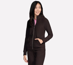 GO Luxe Rib Everyday Full Zip Jacket Skechers for sale