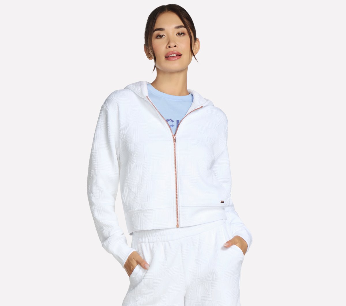 GO WALK Everywhere Diamond Full Zip Jacket Skechers discount
