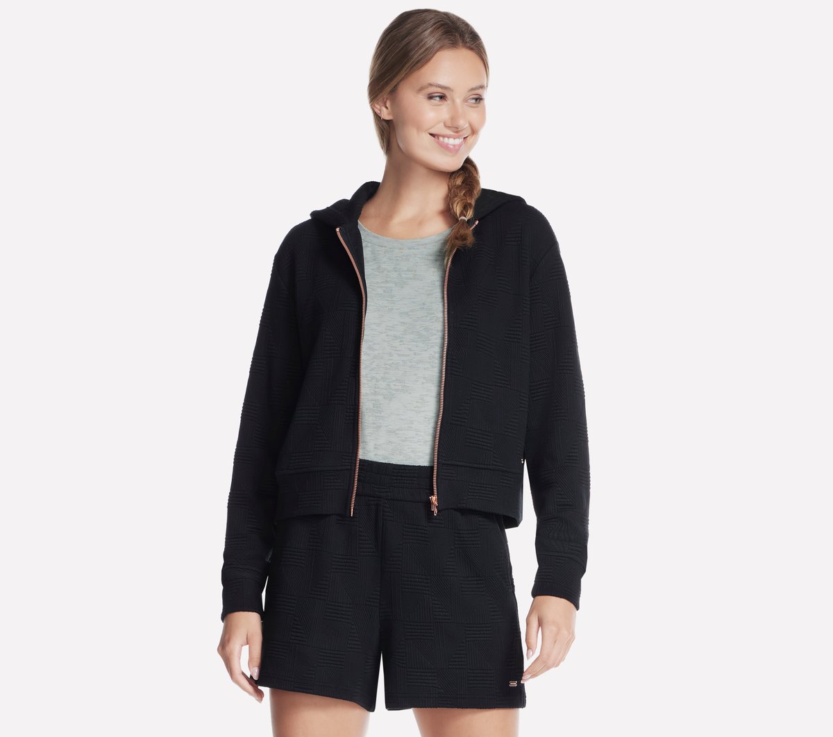 GO WALK Everywhere Diamond Full Zip Jacket Skechers for sale