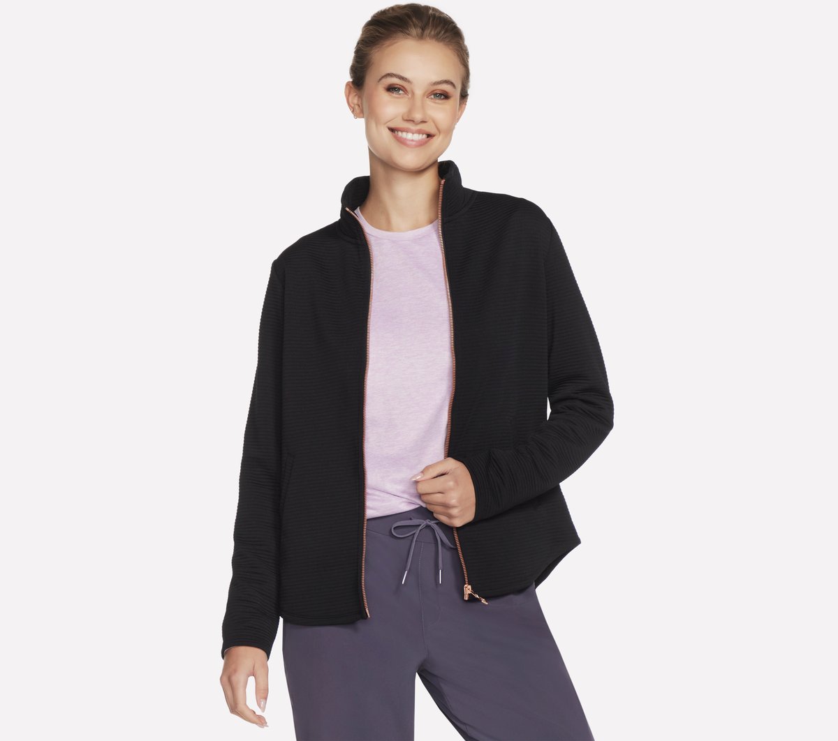 The GO WALK Shine Jacket Skechers US
