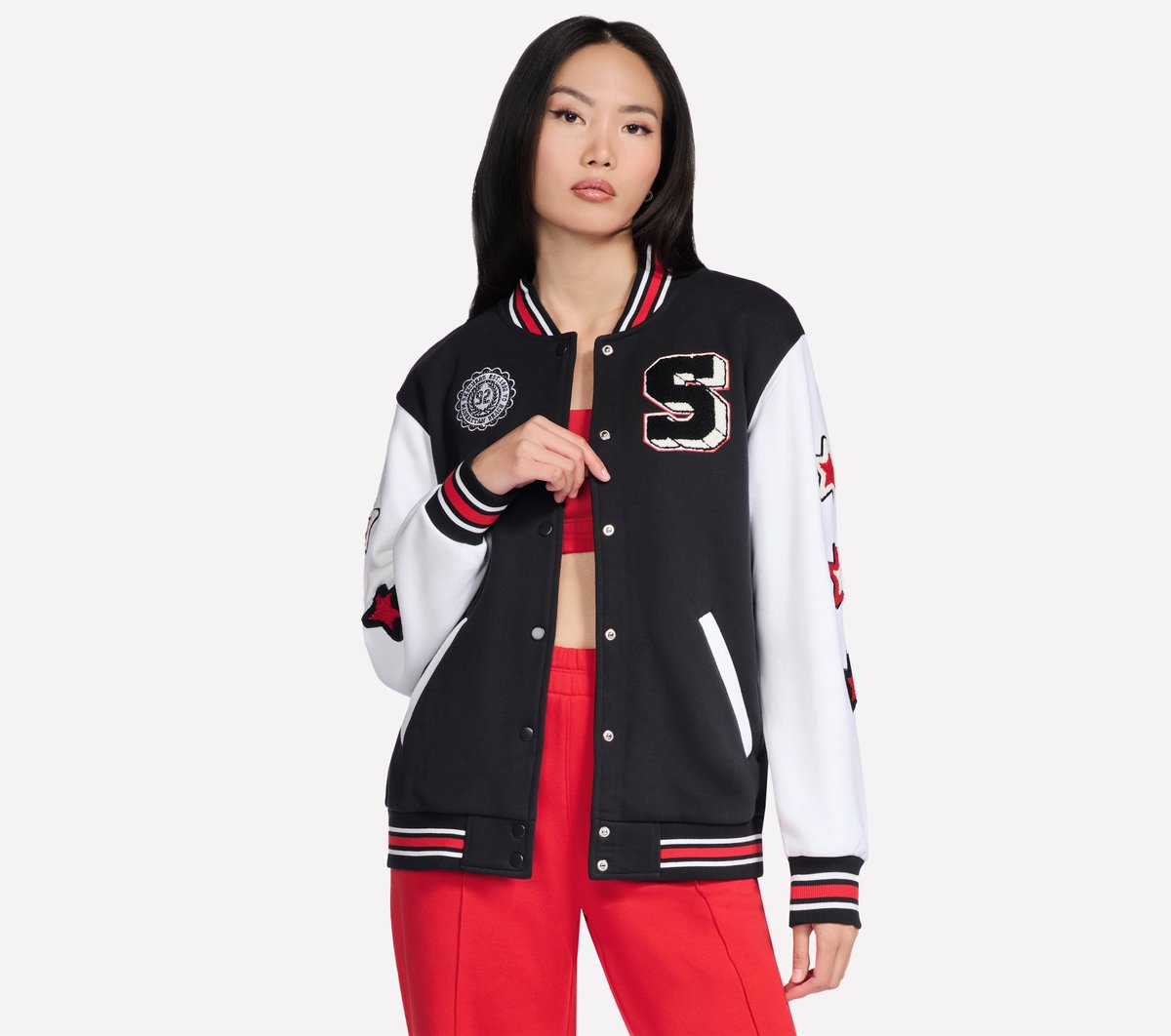 Classic Varsity Jacket Skechers online