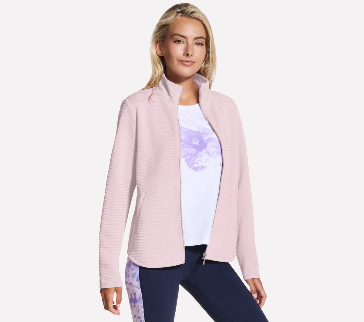 The GO WALK Shine Jacket Skechers outlet