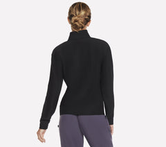 GO LUXE Rib 1/4 Zip Skechers on sale