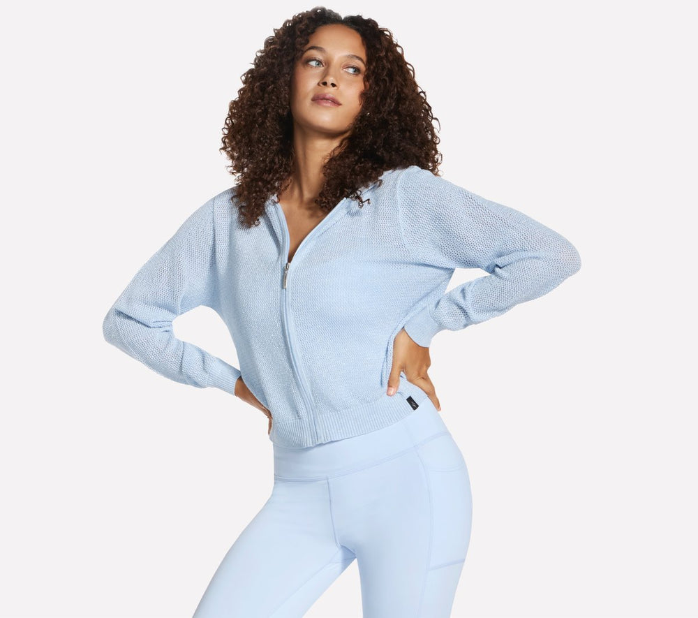 Shine Hooded Full Zip Jacket Skechers outlet