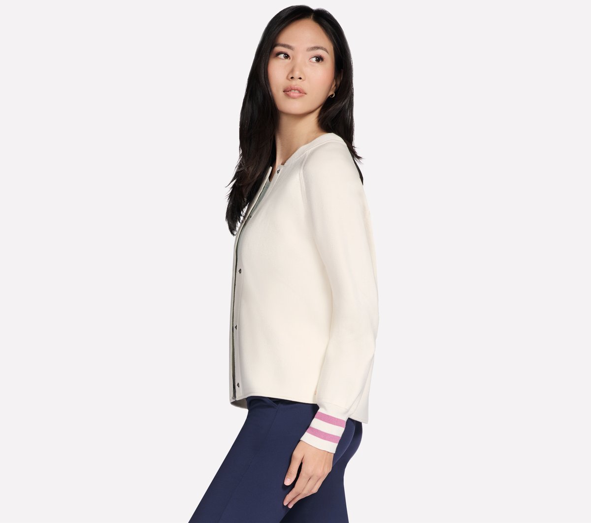 GO WALK Reflection Sweater Bomber Skechers discount