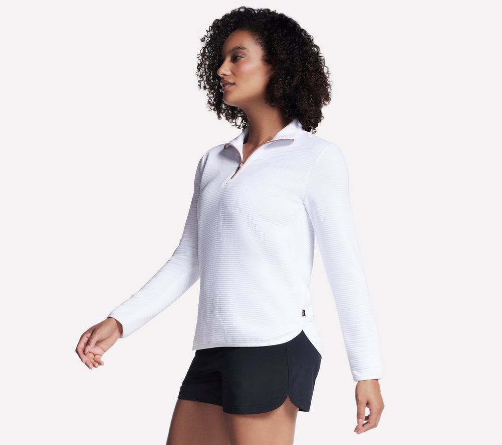 Soft Knit Ottoman 1/4 Zip Skechers on sale