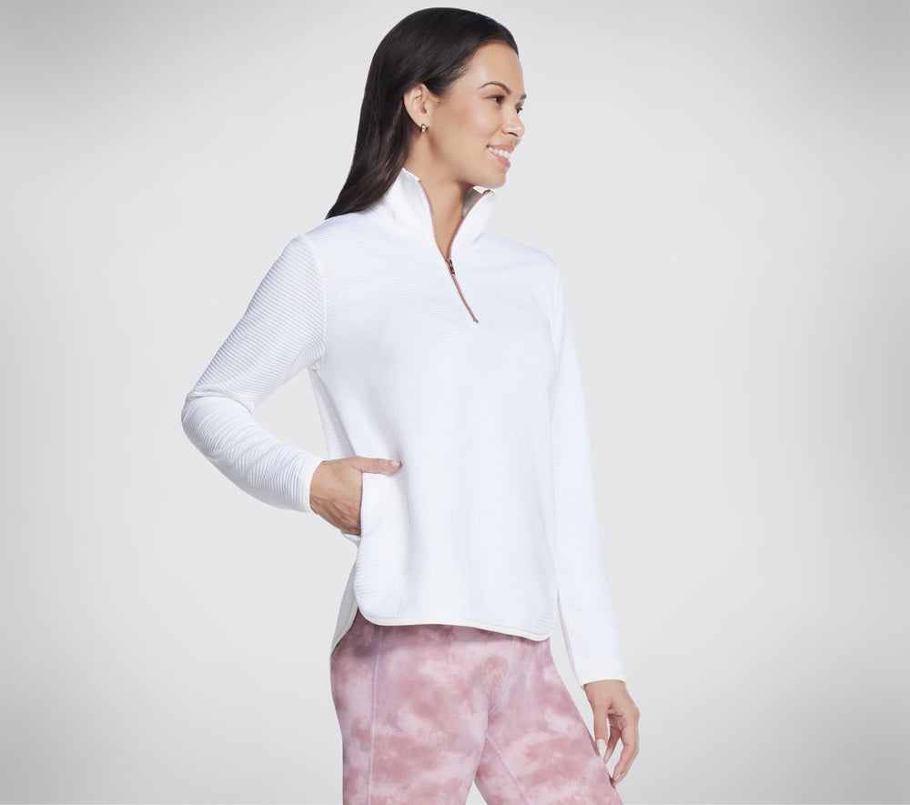Soft Knit Ottoman 1/4 Zip Skechers on sale