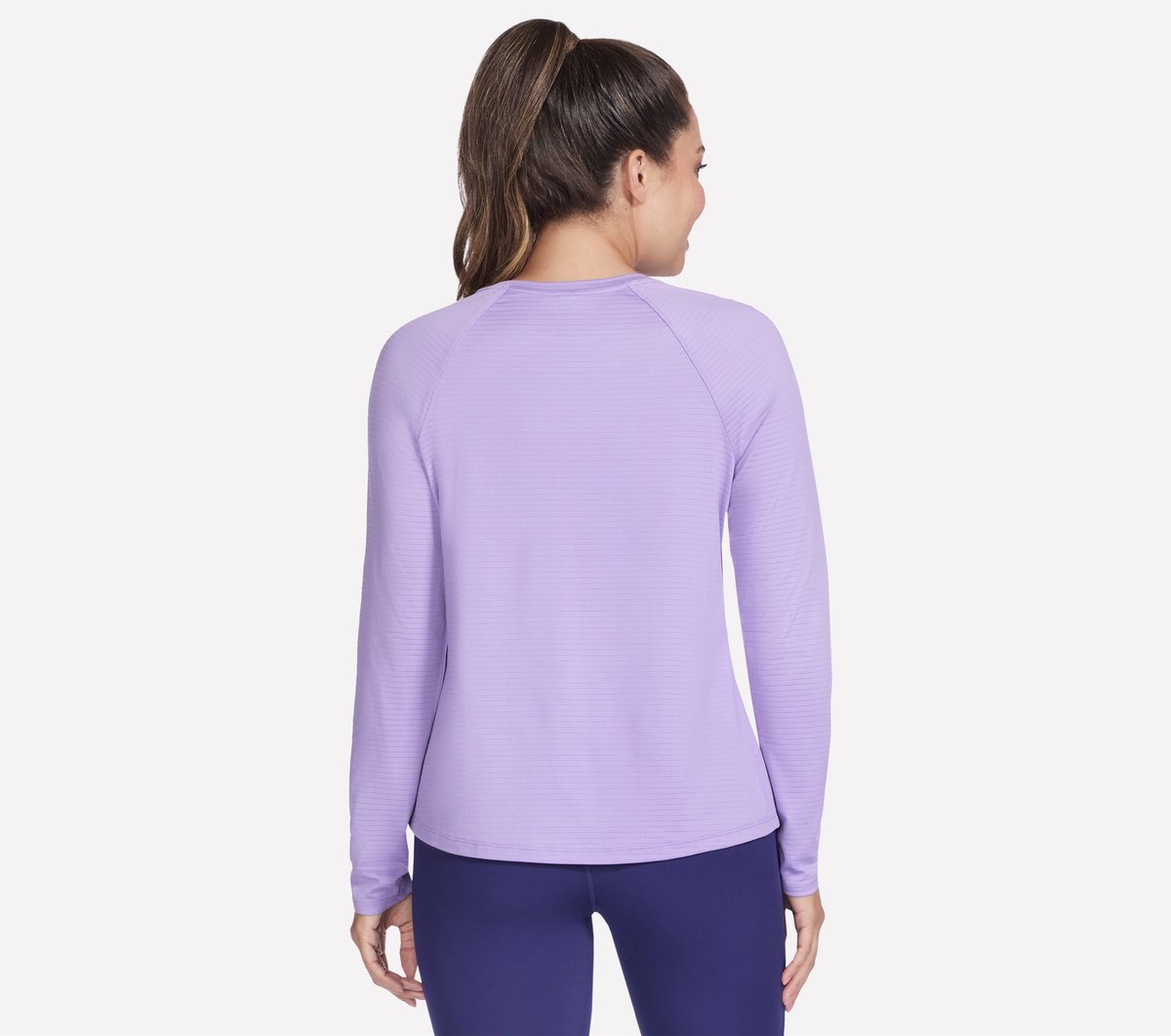 GO DRI Stride Long Sleeve Crew Skechers discount