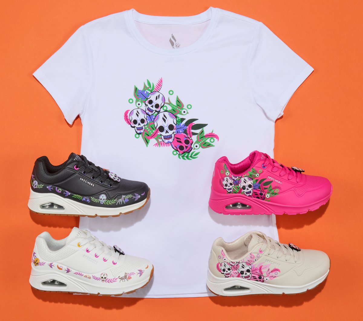 Colors of Life Tee Skechers outlet