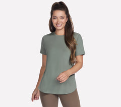 GO WALK Luxe Rib Tunic Tee Skechers discount