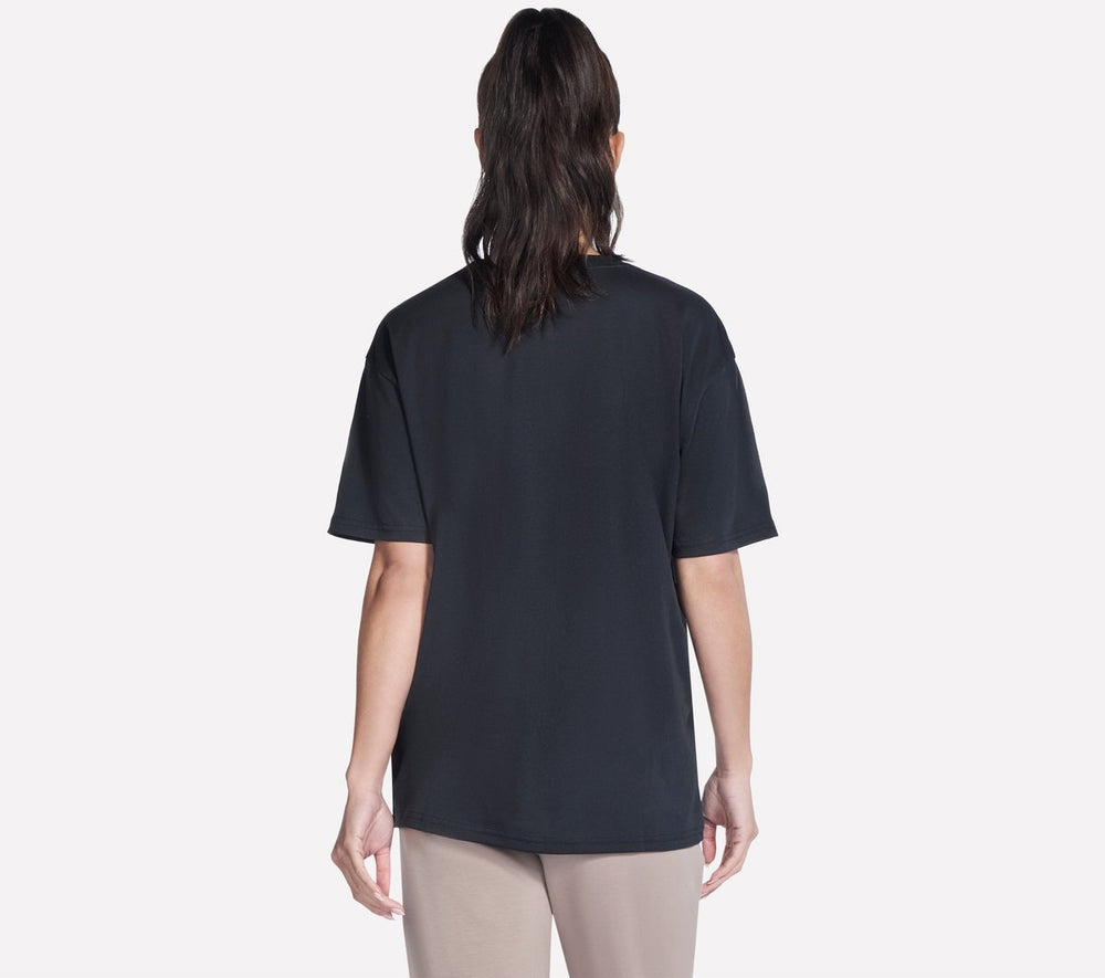Script Diamond Studded Short Sleeve Tee Skechers for sale