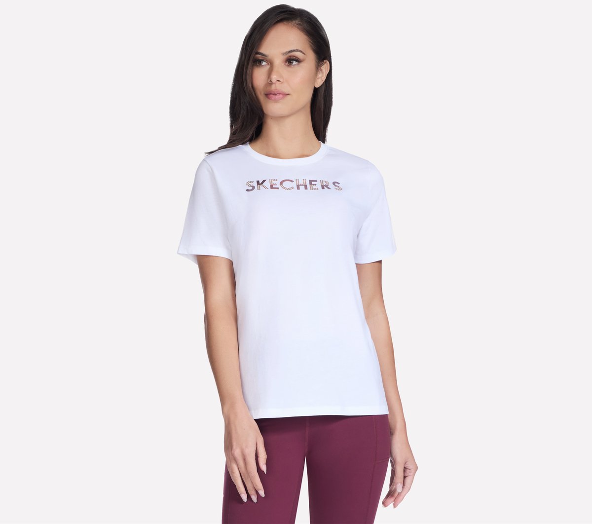 Dazzle Short Sleeve Tee Skechers online