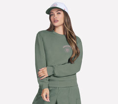 Collegiate Crest Crewneck Skechers on sale