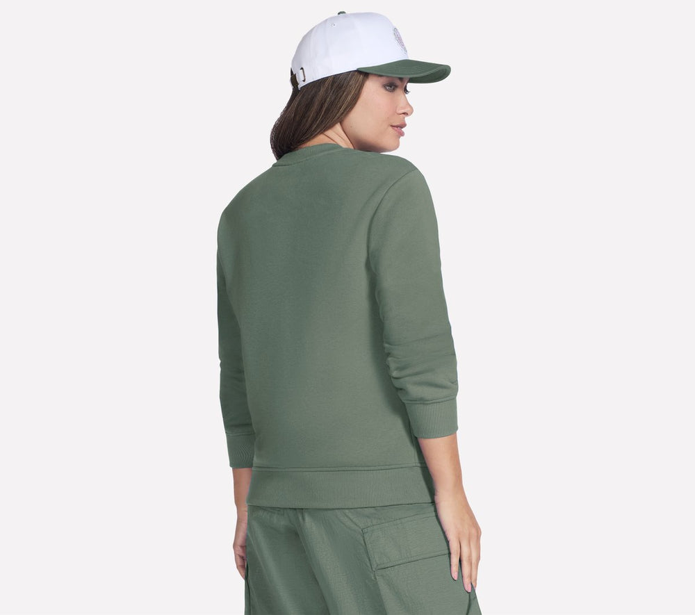Collegiate Crest Crewneck Skechers on sale