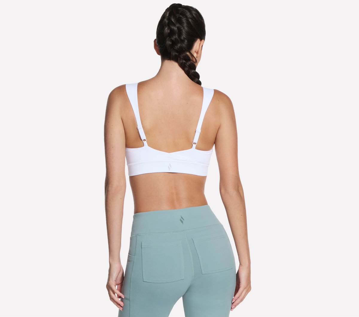 GO WALK Evolution Zip Front Bra Skechers for sale