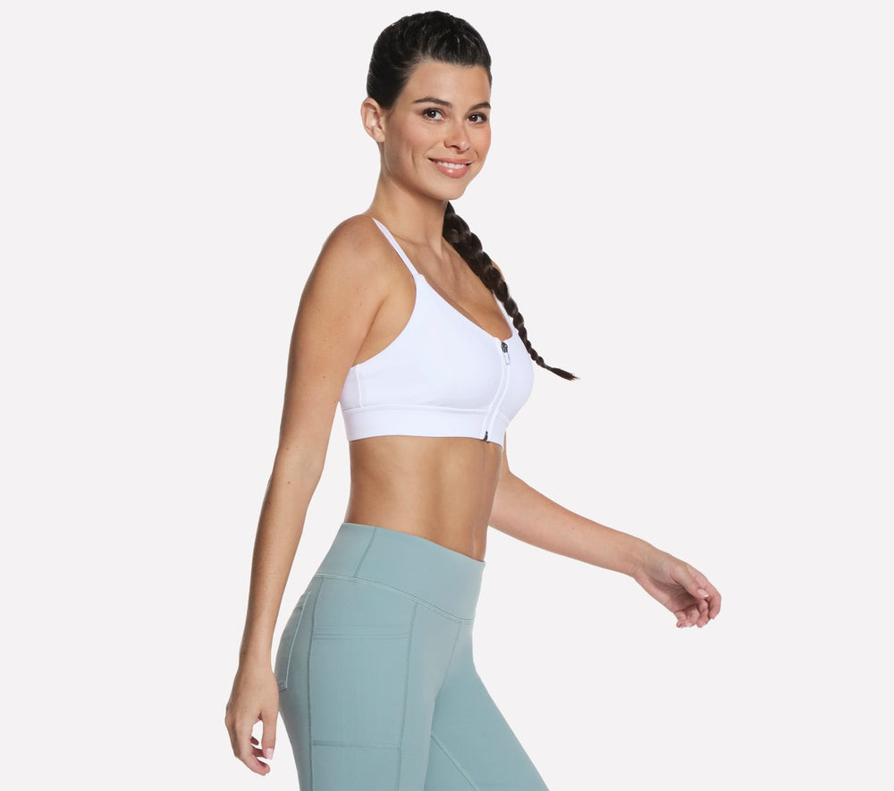 GO WALK Evolution Zip Front Bra Skechers for sale