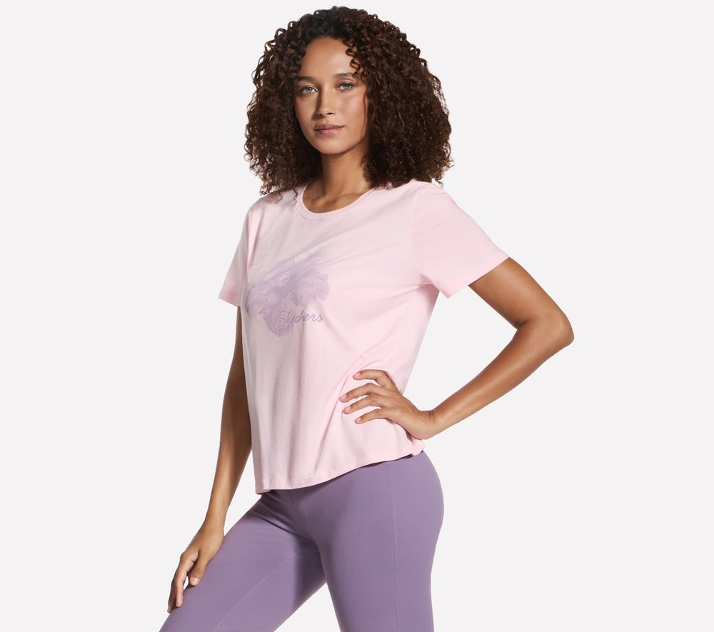 Hibiscus Short Sleeve Tee Skechers discount
