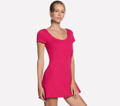 GO WALK Scoop Short Sleeve Dress Skechers US