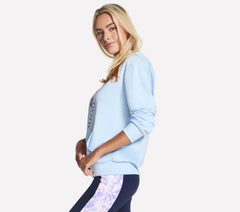 Floral Diamond Pullover Hoodie Skechers on sale