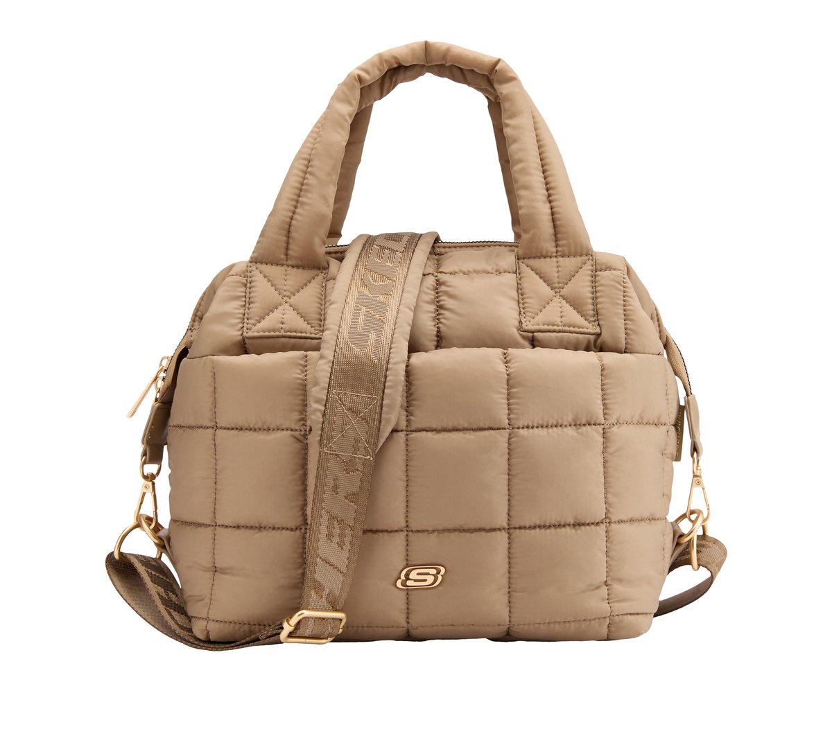 Mini Quilted Puffer Tote Skechers on sale
