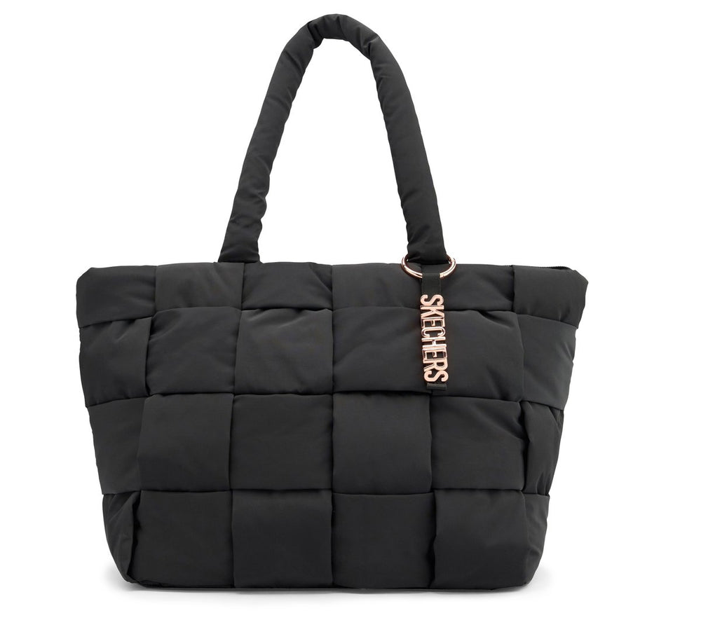 Quilted Checkered Shopper Bag Skechers sale