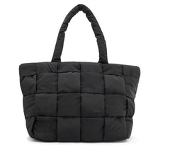 Quilted Checkered Shopper Bag Skechers sale