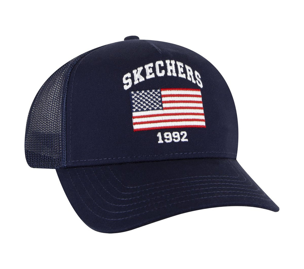 Accessories USA Flag Trucker Hat Skechers online