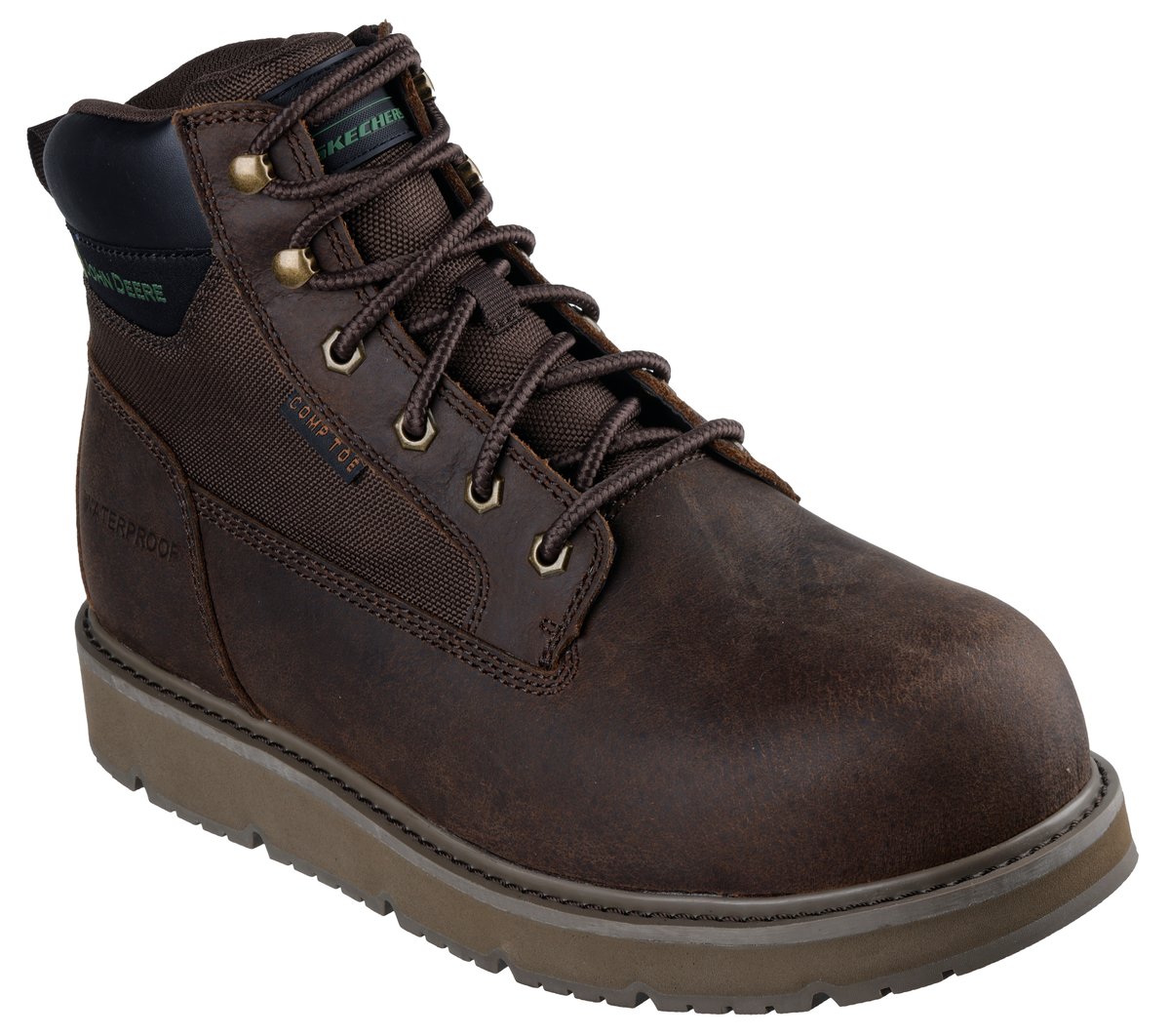 John Deere Waterproof: Flex-Wedge Ranger - Hollow Rapids Skechers US