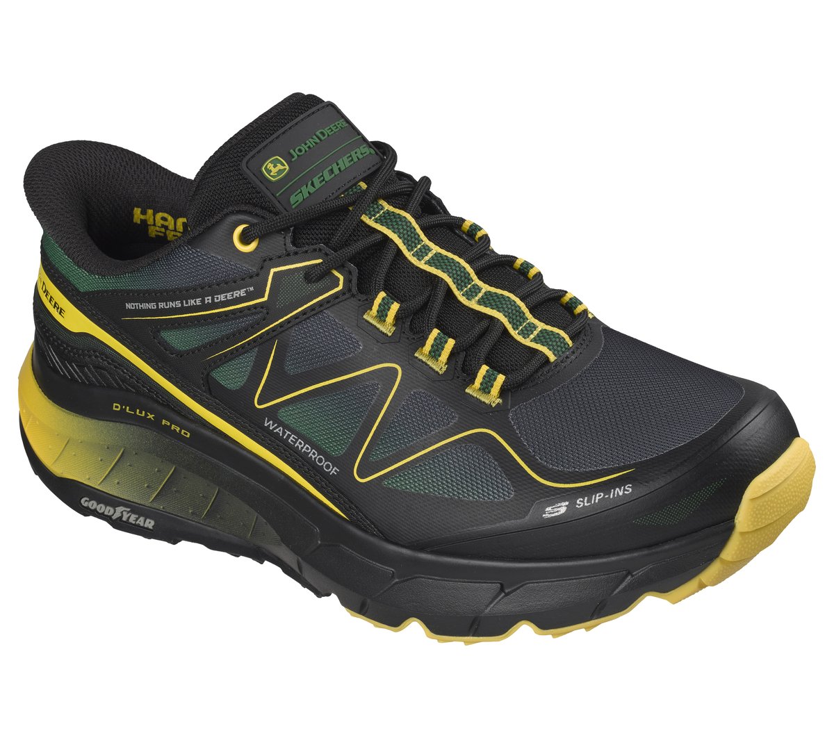 Slip-ins John Deere Waterproof Relaxed Fit: D'Lux Pro - Reel Cutting Skechers discount