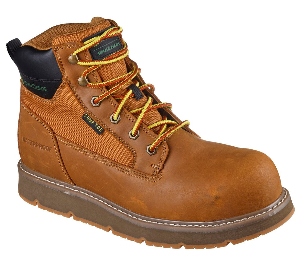 John Deere Waterproof: Flex-Wedge Ranger - Hollow Rapids Skechers discount