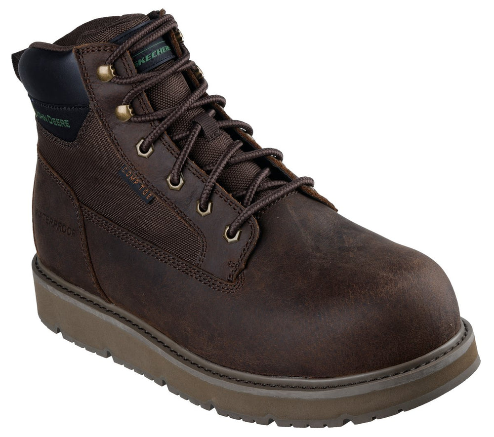 John Deere Waterproof: Flex-Wedge Ranger - Hollow Rapids Skechers sale