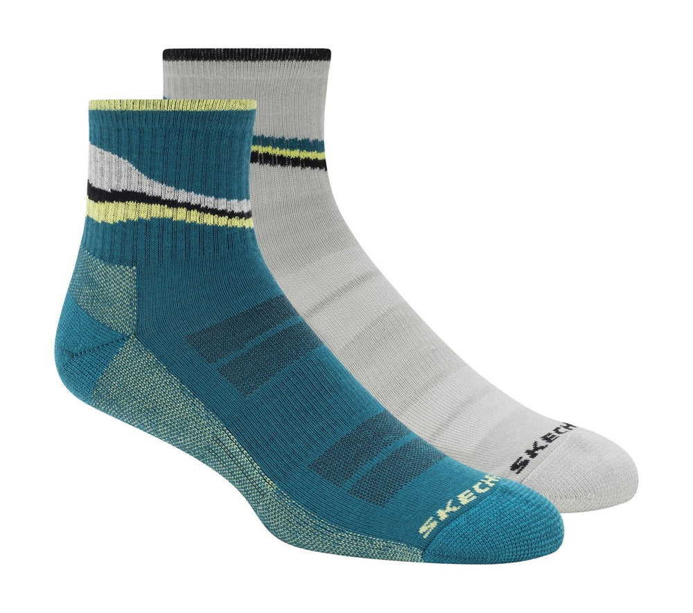 2 Pack Men's Quarter Trail Socks Skechers discount