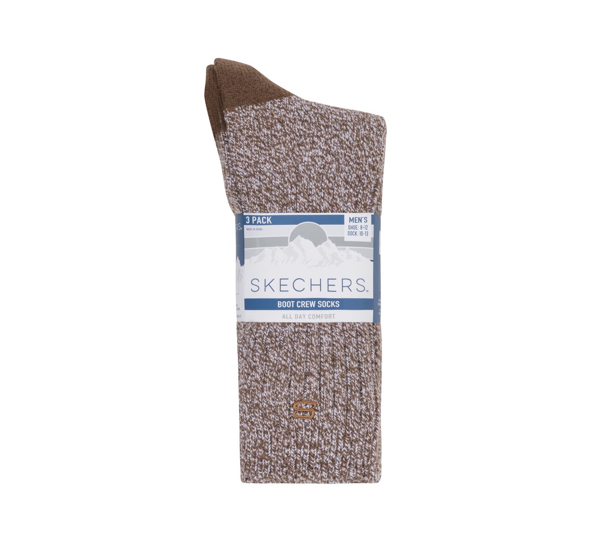 Super Soft Boot Crew Socks - 3 Pack Skechers for sale