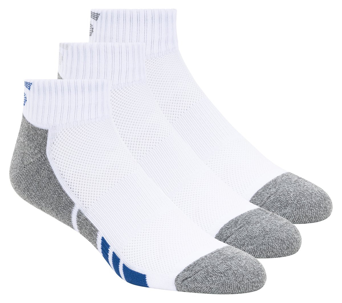 3 Pack Men's Half Terry Quarter Crew Socks Skechers on sale