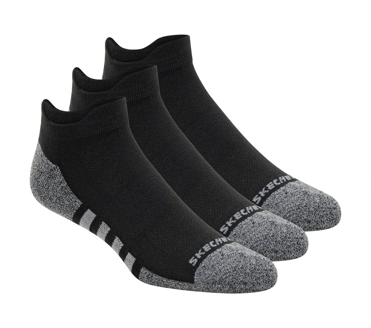 Lowcut Heel Tab Work Socks - 3 Pack Skechers on sale