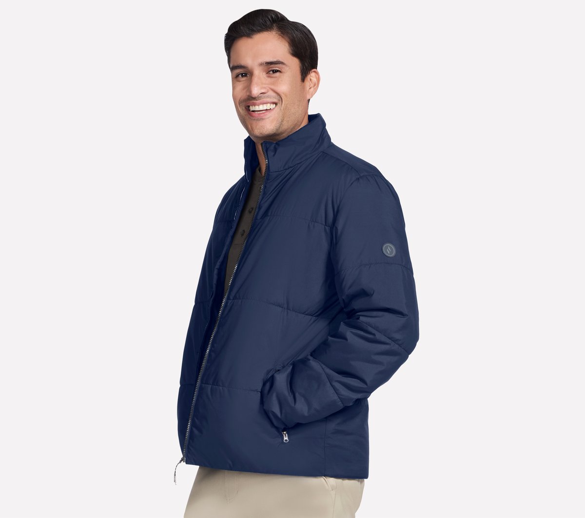 GO SHIELD Cozy Fit Traverse Down Jacket Skechers sale