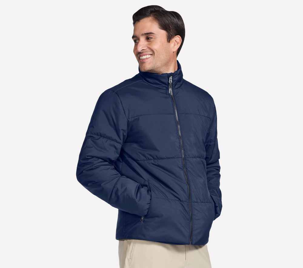 GO SHIELD Cozy Fit Traverse Down Jacket Skechers sale