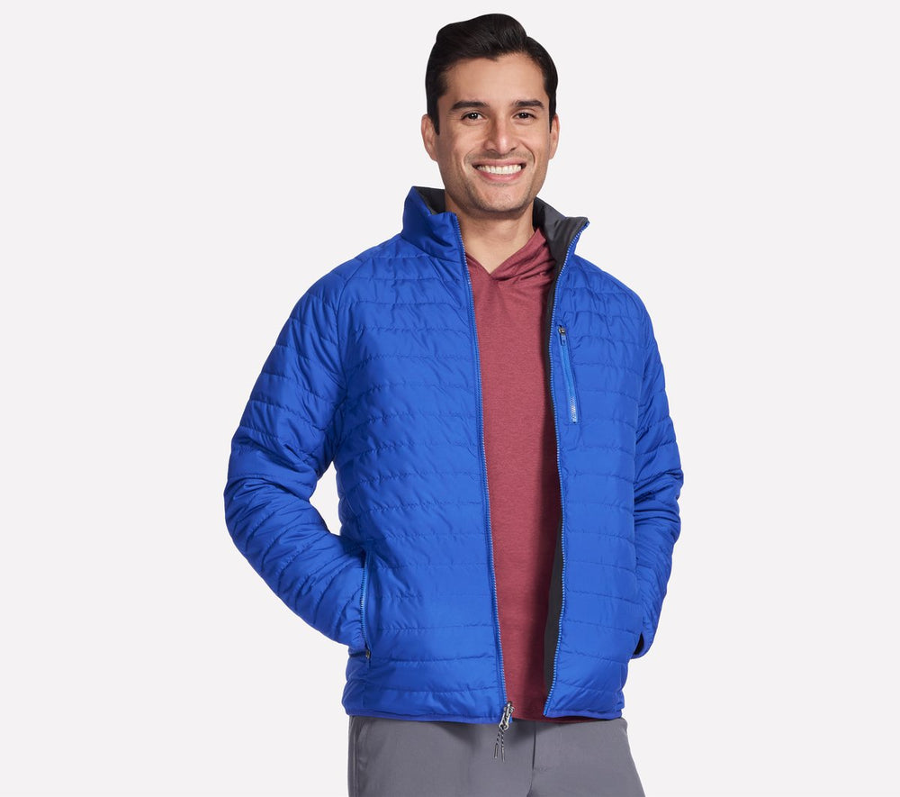 GO SHIELD Cozy Fit Altitude Reversible Jacket Skechers online