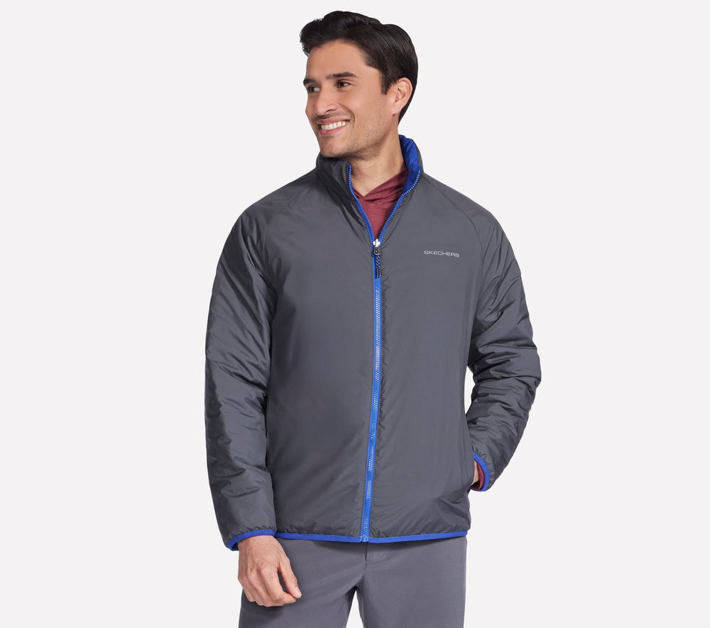 GO SHIELD Cozy Fit Altitude Reversible Jacket Skechers online
