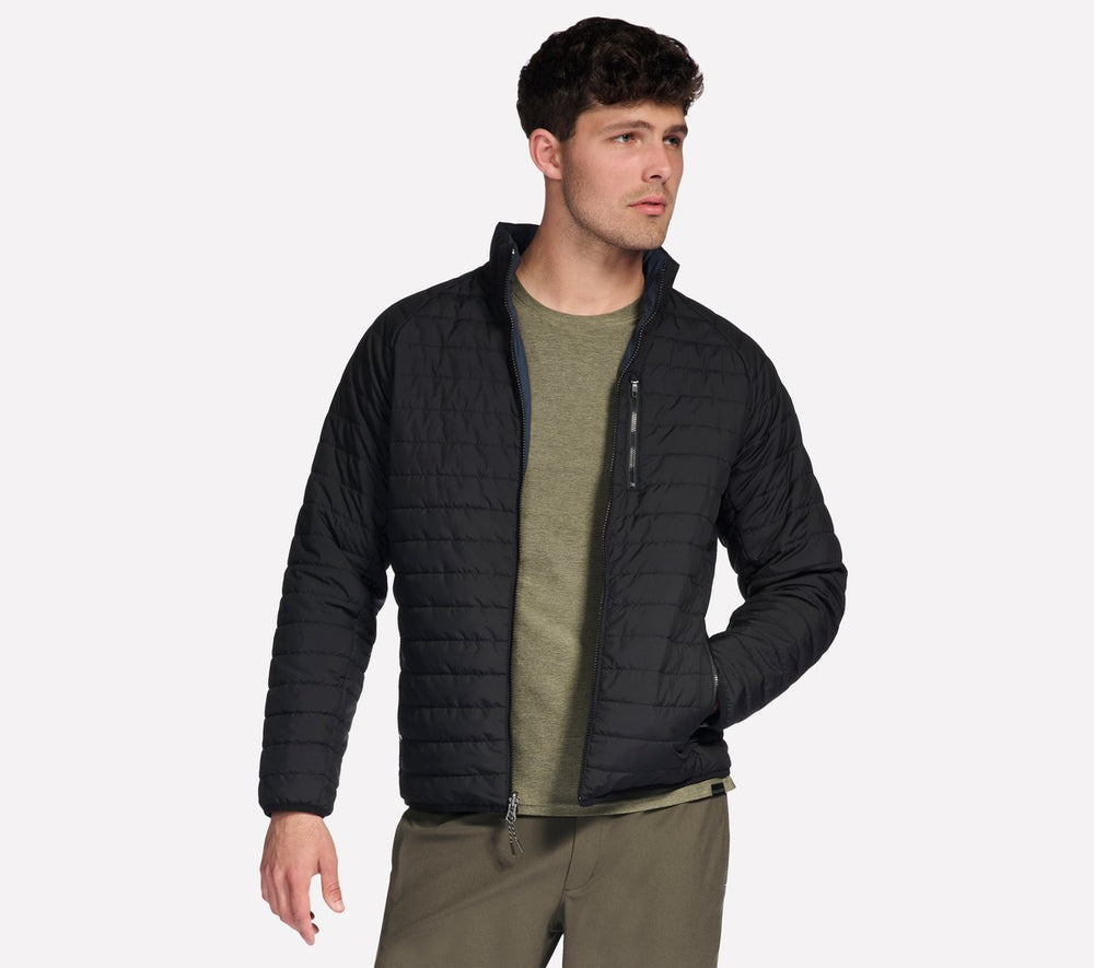 GO SHIELD Cozy Fit Altitude Reversible Jacket Skechers US