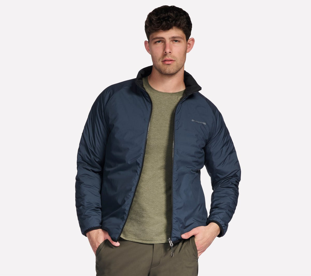 GO SHIELD Cozy Fit Altitude Reversible Jacket Skechers US