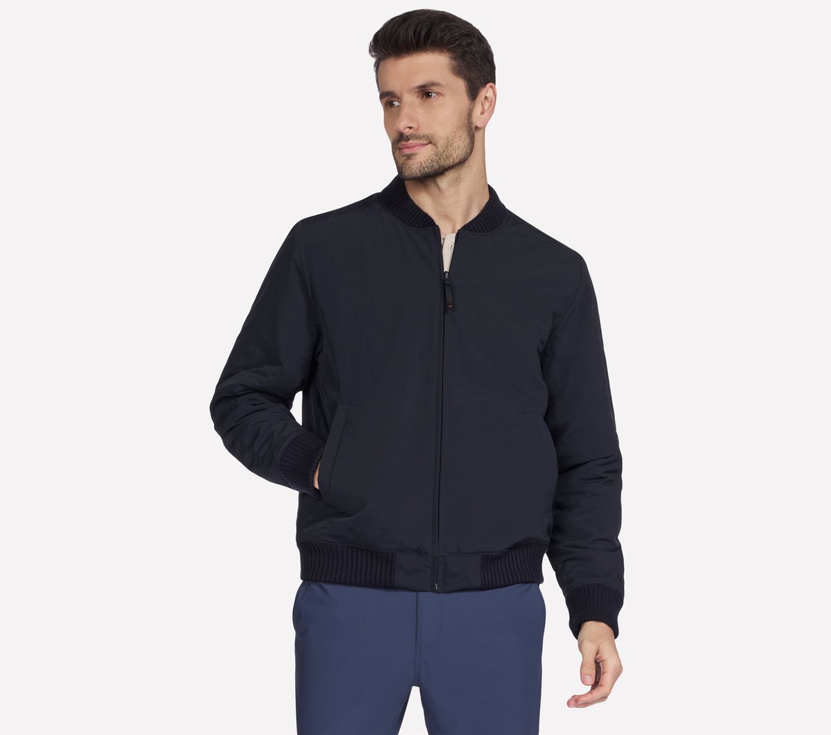 Alpha Reversible Bomber Skechers on sale
