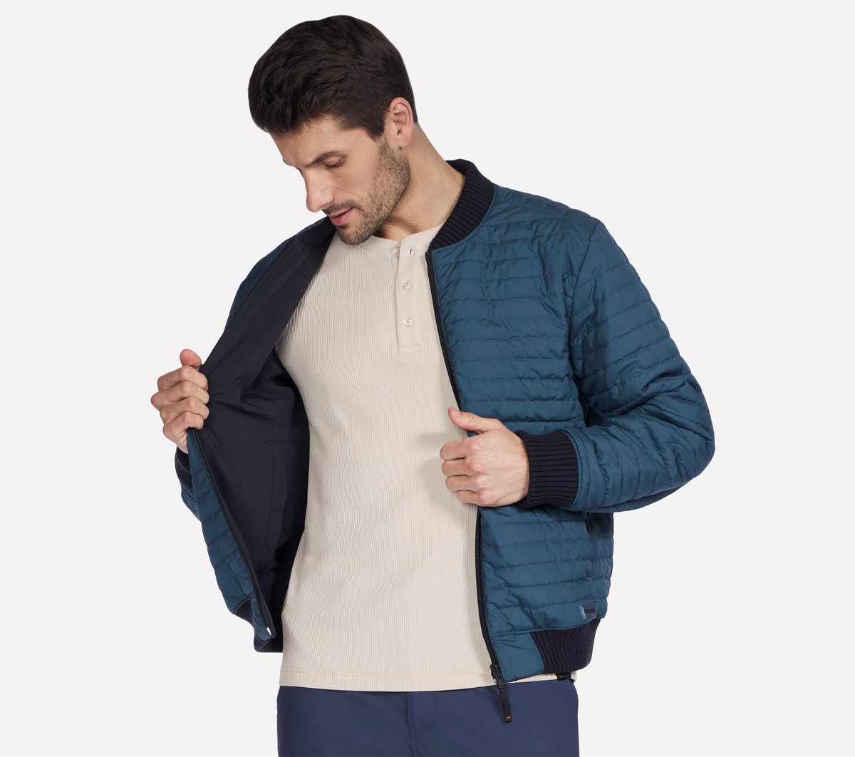 Alpha Reversible Bomber Skechers on sale