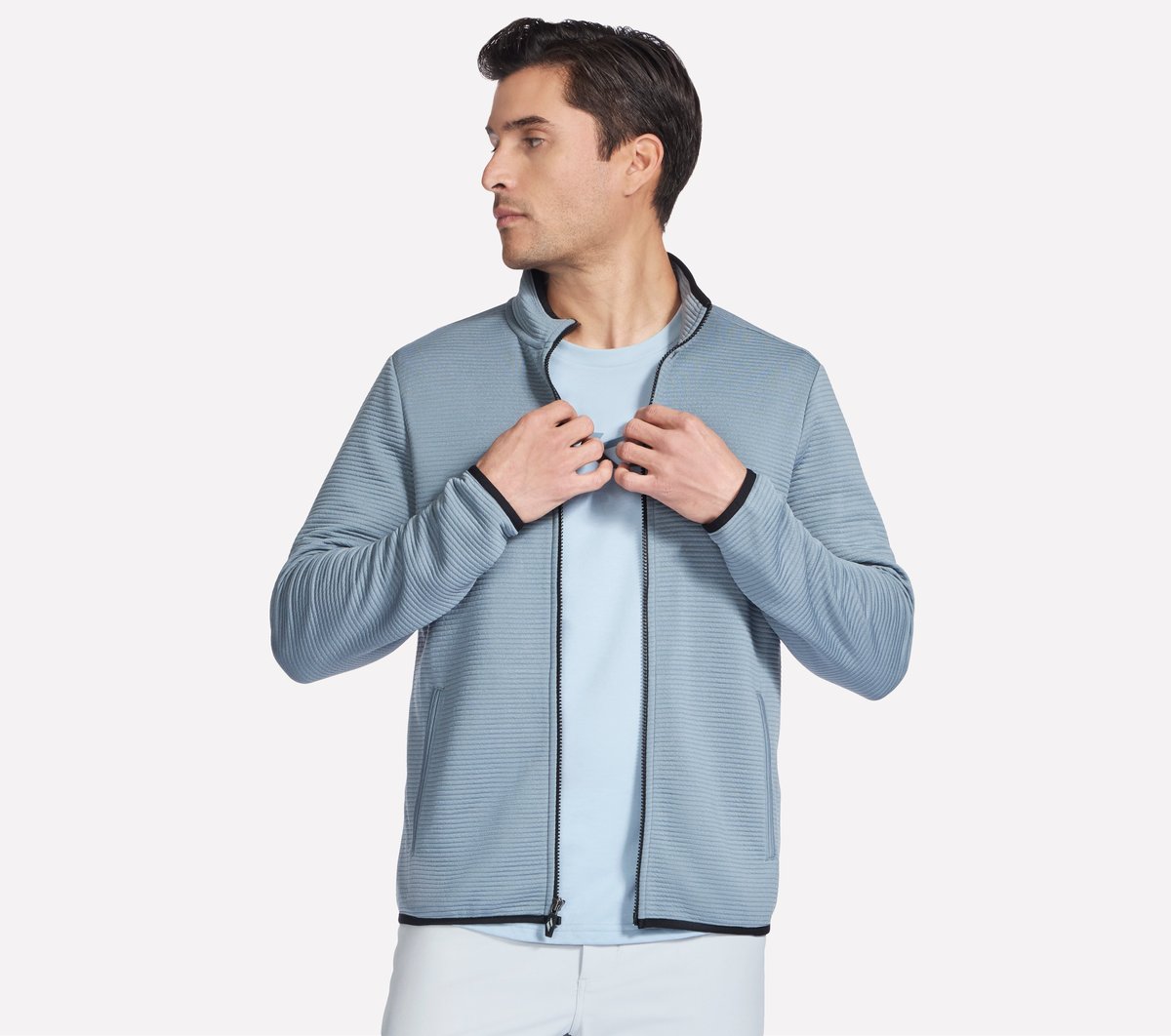 The Hoodless Hoodie Ottoman Jacket Skechers outlet