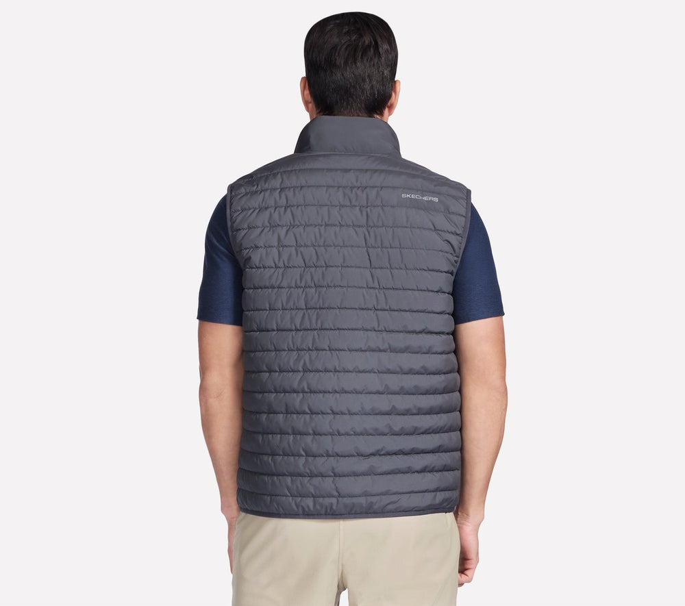 GO SHIELD Cozy Fit Altitude Reversible Vest Skechers discount