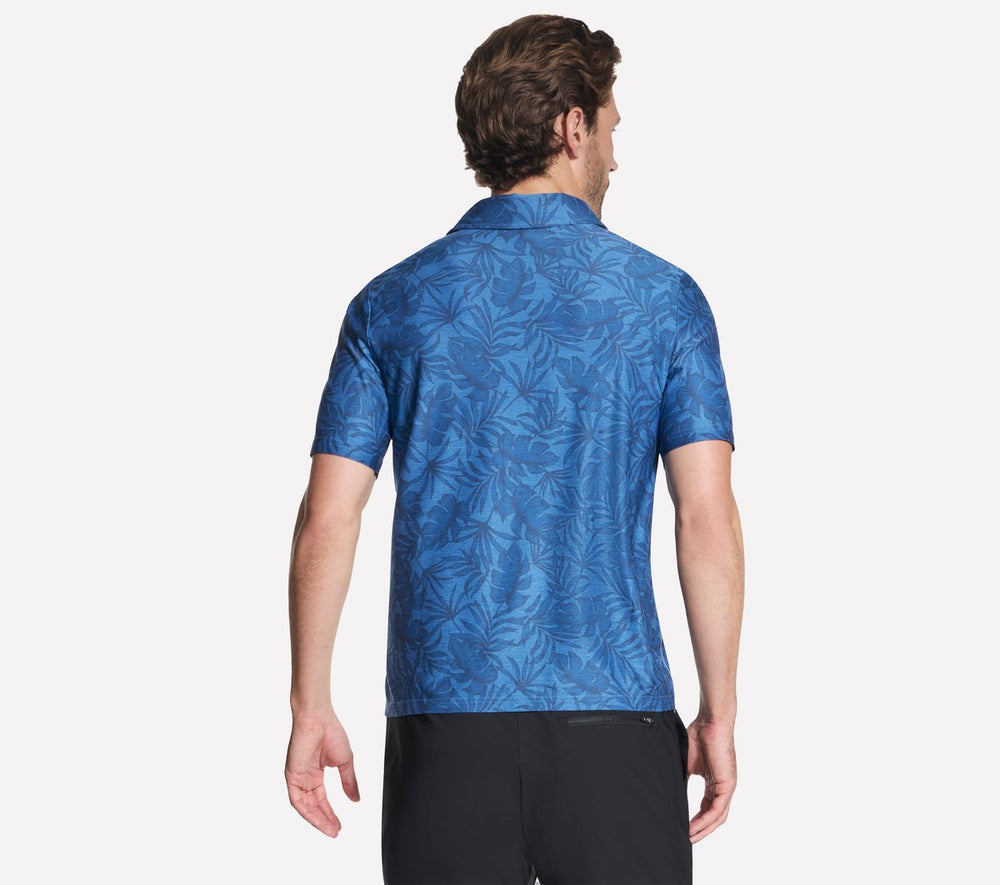 GO DRI All Day Printed Polo Skechers outlet